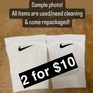COPY - Nike Streak Dri-Fit Volleyball Knee Pads (White, XL/XXL) 2 for $10